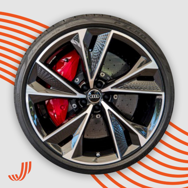 Jante neuve Black polish RS6 19' 5x112 8.5x19"