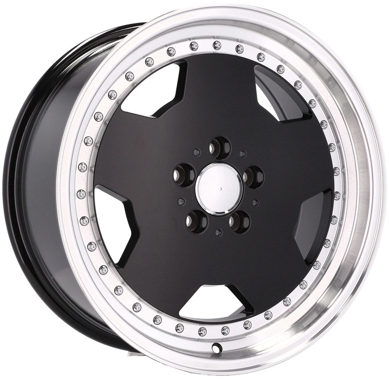 Lot complet de 4 jantes neuves 18'. 5x112. Black LIP AERO Classic  9.5x18 et 8.5x18"