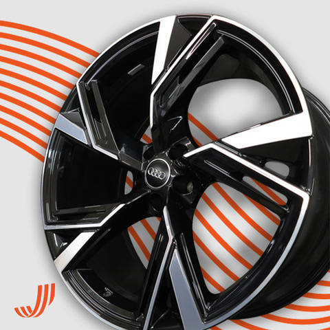4 jantes 21' rs6 c7 5x112 bmf.  Pour A5/A6 ET35 9.5x21"