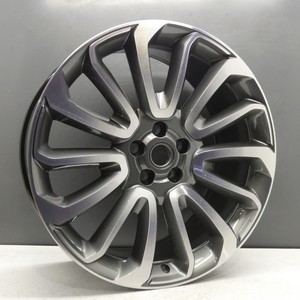 4 jantes 22' 5x120 titanium polish 4x4 + pneus neufs en 275/40r22 neige Continental winter contact + capteur TPMS élec 10x22"